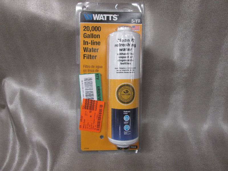 Watts 20,000 Gal. In-Line Water Fil...
