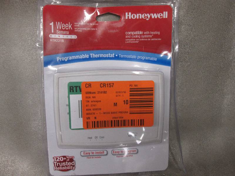 Honeywell 7-Day Programmable Thermo...