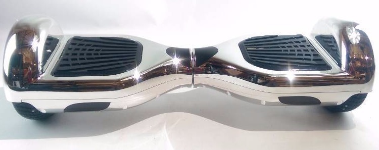 lot 4 image: New in Box Smart Balance Wheel Hoverboard - Metallic Silver