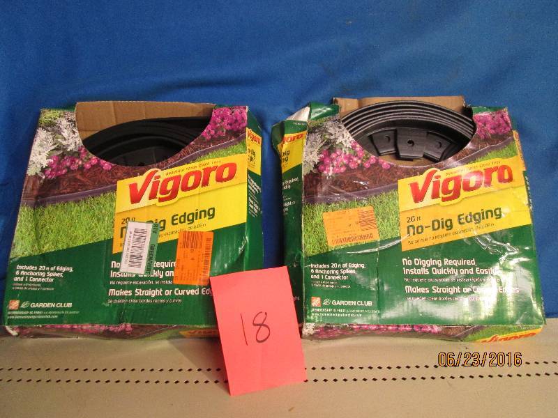 2 20ft Vigoro no dig edging ...