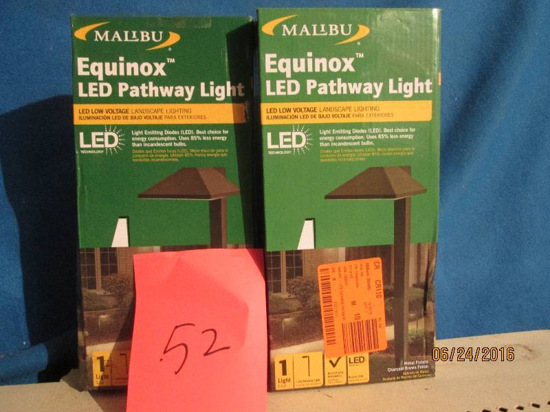 2 Malibu LED Pathway lights ...