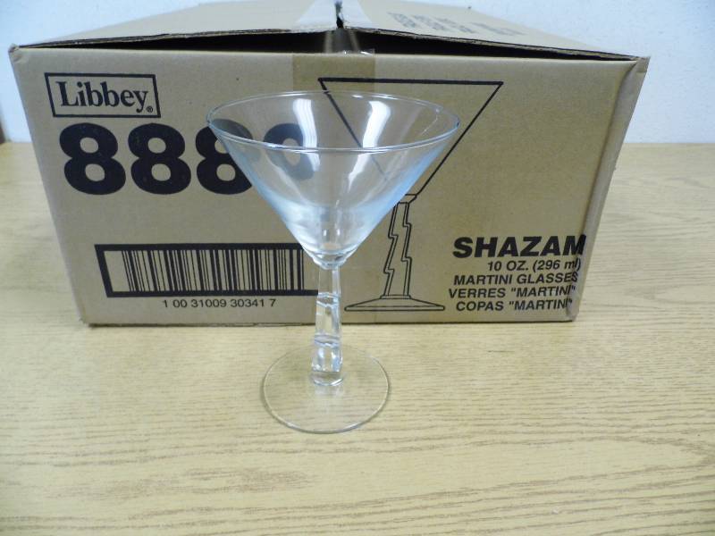 Shazam Martini Glasses