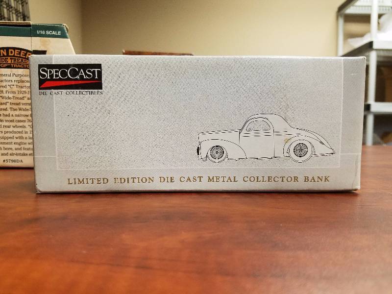 lot 40 image: 1941 Willys Coupe Street Rod diecast bank
