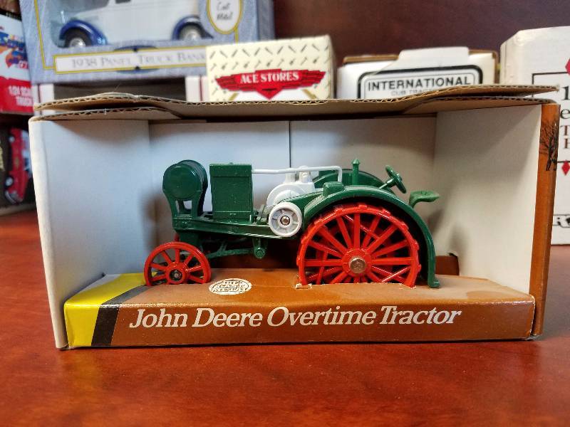 lot 83 image: John Deere Overtime diecast tractor by ERTL