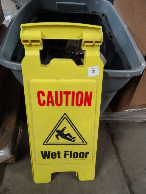 Wet Floor Sign