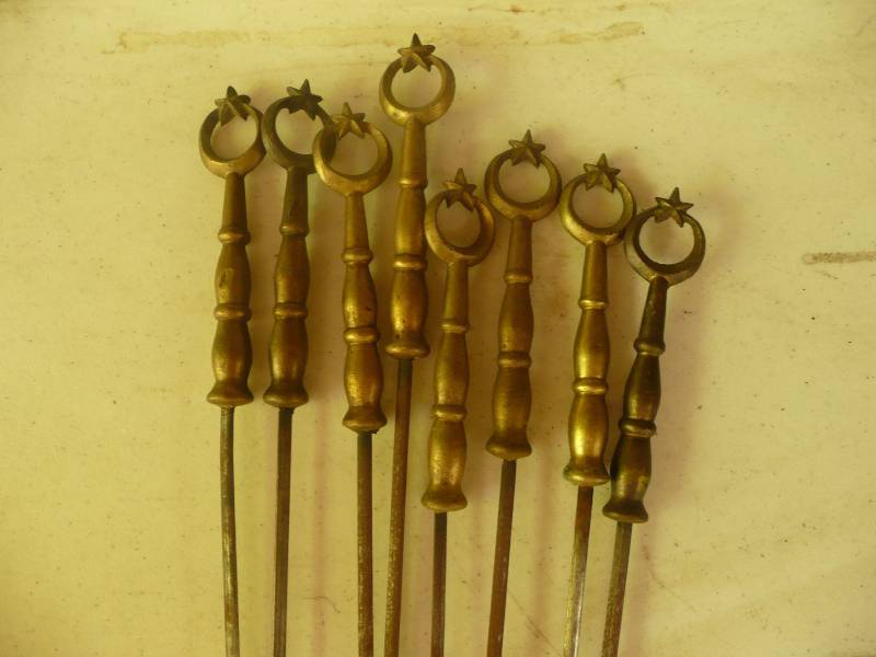 lot 31 image: Vintage Turkish Skewers