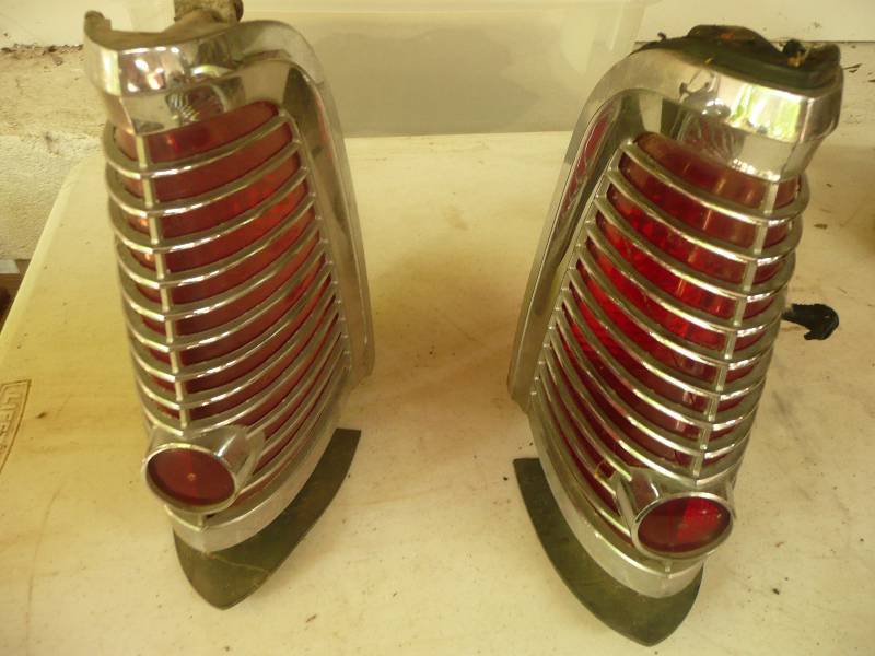 lot 80 image: 1960s Lincoln Continental Tail Lights