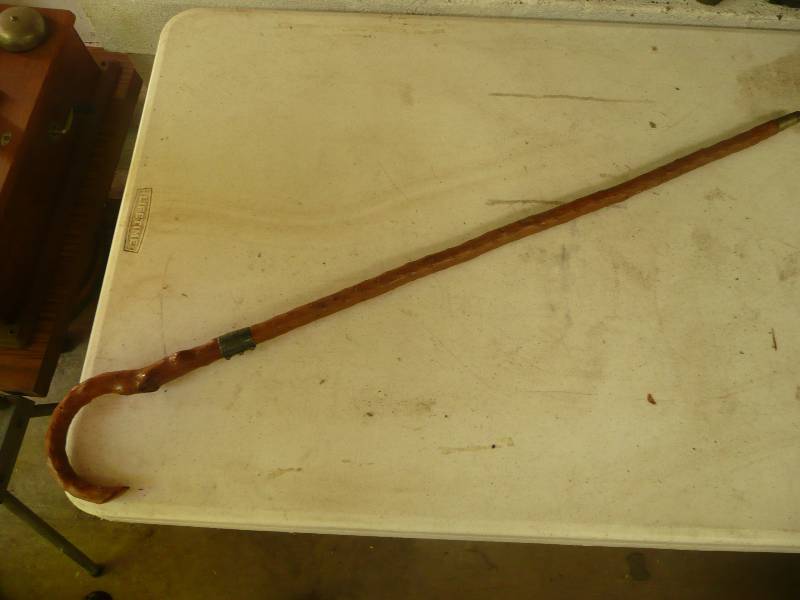 lot 96 image: Vintage Hickory Cane - Awesome