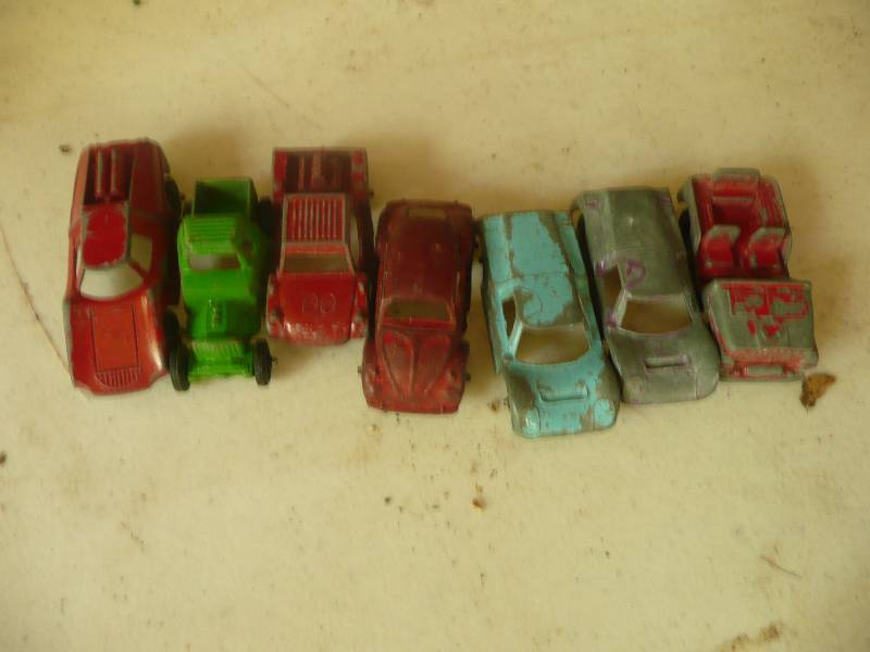 lot 118 image: Rare Group Steel Cars