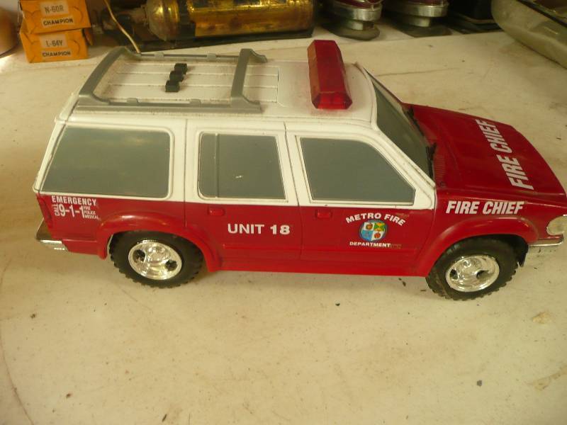lot 145 image: Vintage Funrise Fire Chief