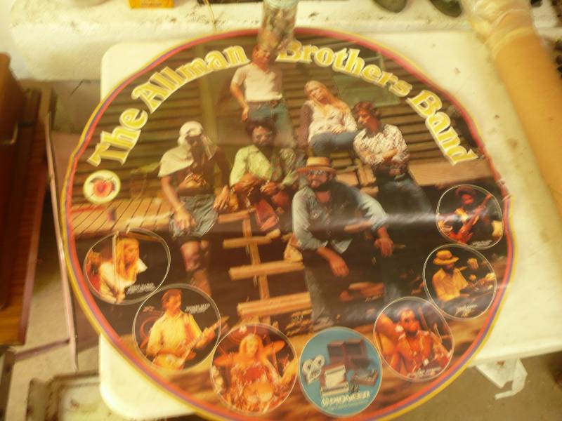lot 182 image: Vintage Allman Brothers Poster - RARE