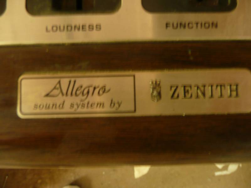 lot 190 image: Vintage Zenith Allegro System