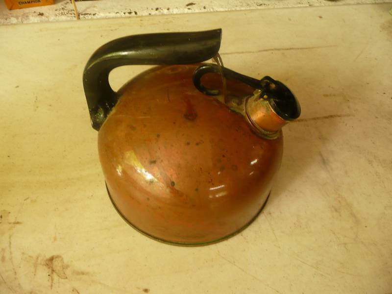 lot 224 image: Vintage Paul Revere Copper Tea Pot
