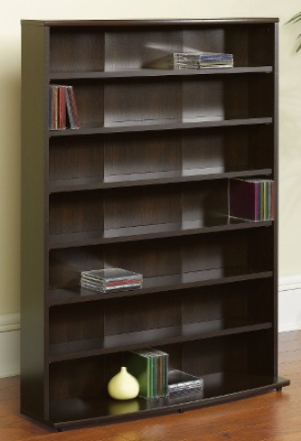 lot 35 image: Sauder Multimedia Storage Tower - Cinnamon Cherry
