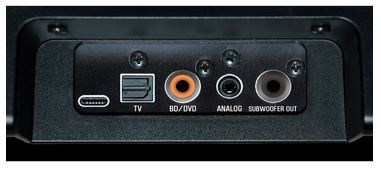 lot 116 image: Yamaha YAS-105 Sound Bar with Bluetooth and Dual Built-in Subwoofers
