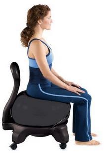 lot 131 image: Sivan Health and Fitness Balance Fit Chair
