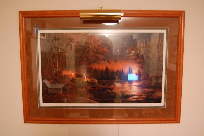 lot 90 image: Framed Art