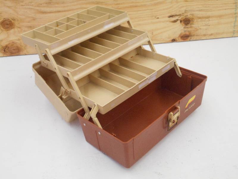 lot 17 image: Plano Plastic Tackle Box ...