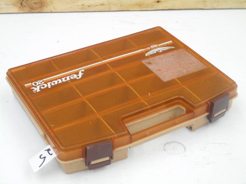 lot 25 image: Fenwick 20 Plastic Tackle Box ...