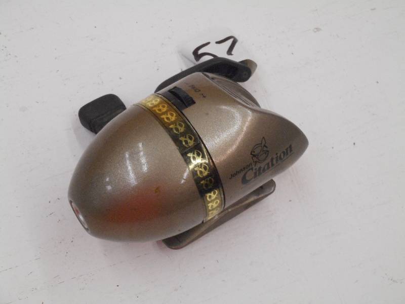 lot 57 image: Johnson Citation Fishing Reel ...