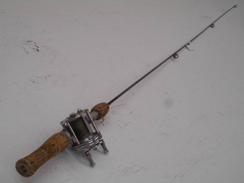 Vintage Steel Rod With Bronson Vete, LE July Fishing Auction