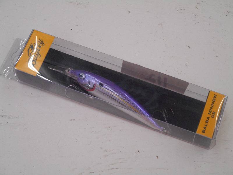 lot 112 image: New Bagley #08 Balsa Minnow Lure ...