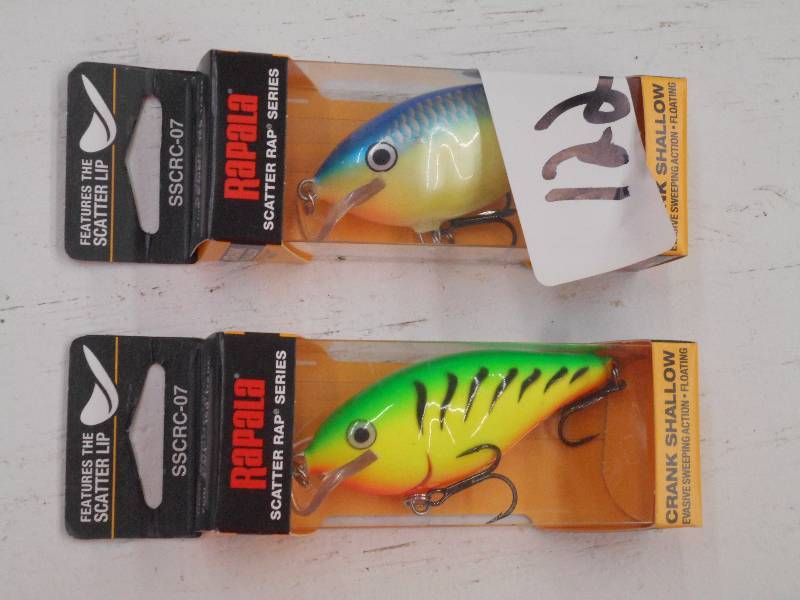 lot 122 image: (2) New Rapala Fishing Lures ...