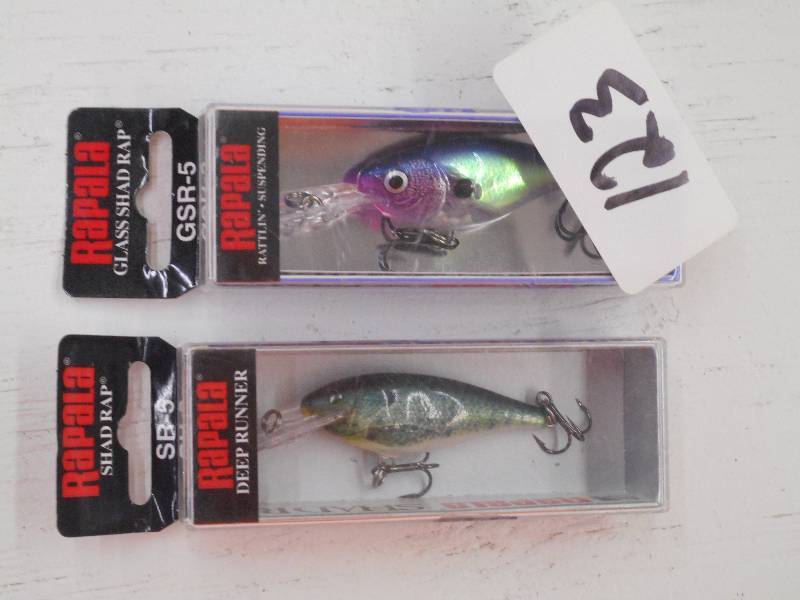 lot 123 image: (2) New Rapala Fishing Lures ...