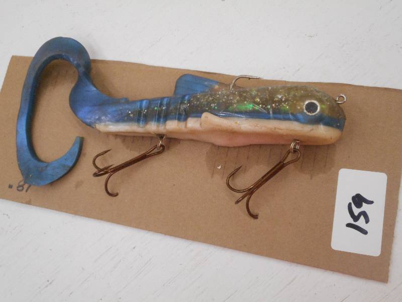 lot 159 image: (1) 18 Muskie Lure ...