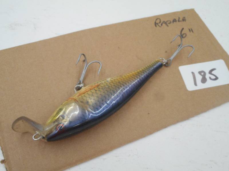lot 185 image: (1) 6 Rapala Muskie Lure ...