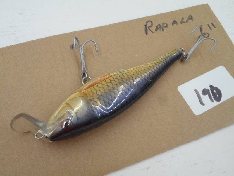 lot 190 image: (1) 6 Rapala Muskie Lure ...