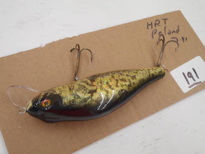 lot 191 image: (1) 7 HRT Polland Muskie Lure ...