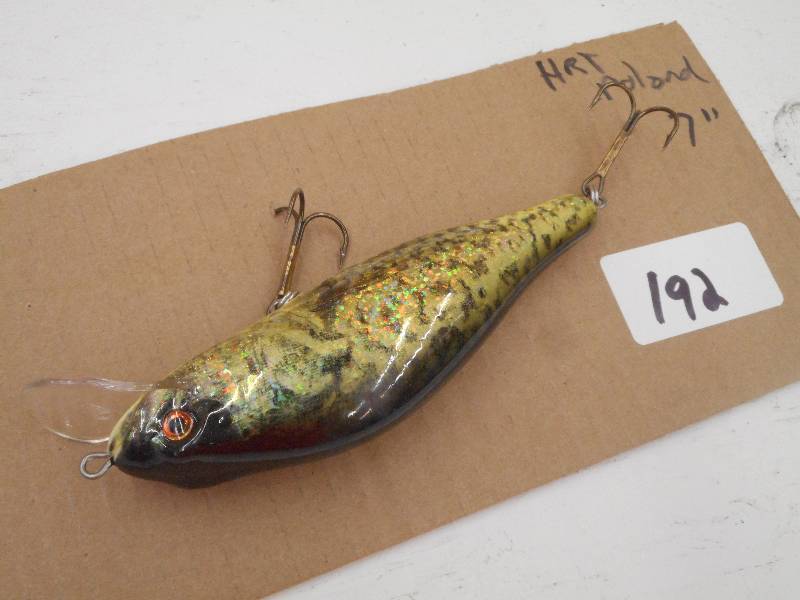 lot 192 image: (1) 7 HRT Polland Muskie Lure ...