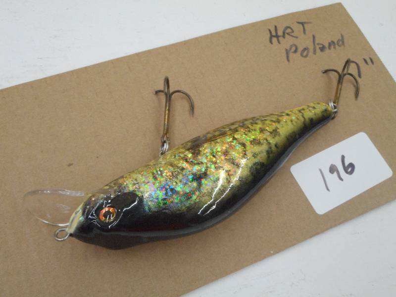 lot 196 image: (1) 7 HRT Polland Muskie Lure ...