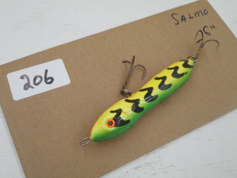 lot 206 image: (1) 6 Salmo Muskie Lure ...