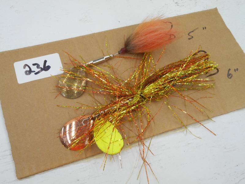 lot 236 image: (1) 5 & (1) 6 Muskie Lures ...
