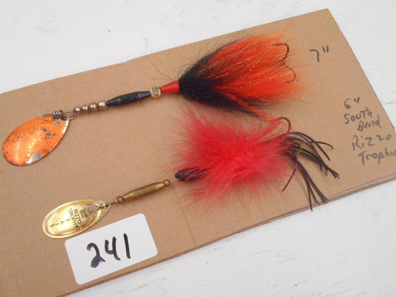 lot 241 image: (1) 7 & (1) 6 South Bend Rizzo Tr...