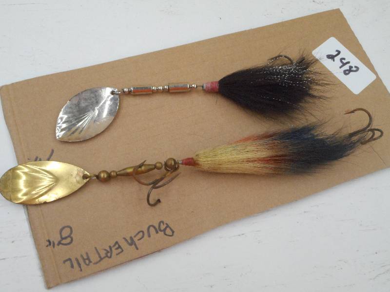 lot 248 image: (1) 7 & (1) 8 Buchertail Muskie L...