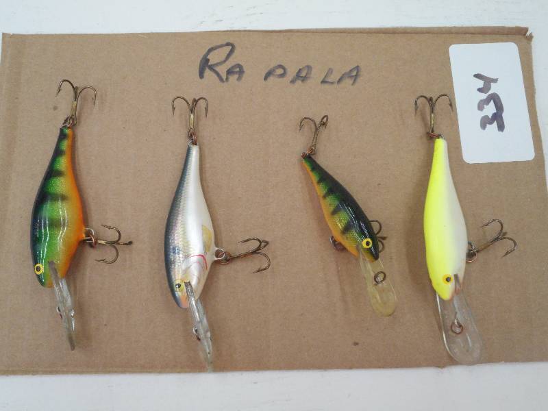 lot 334 image: (4) Rapala Fishing Lures ...
