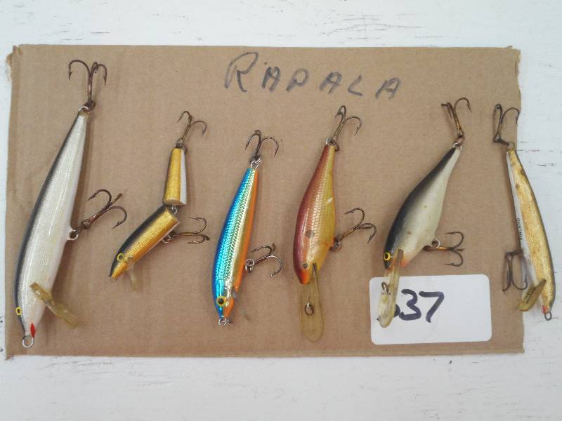 lot 337 image: (6) Rapala Fishing Lures ...