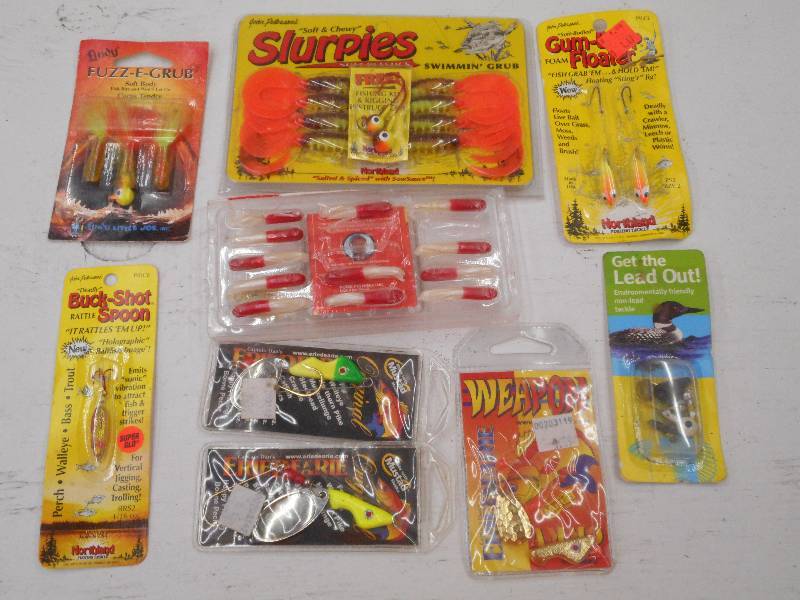 lot 345 image: Lot Of Assorted Unused Fishing Tack...