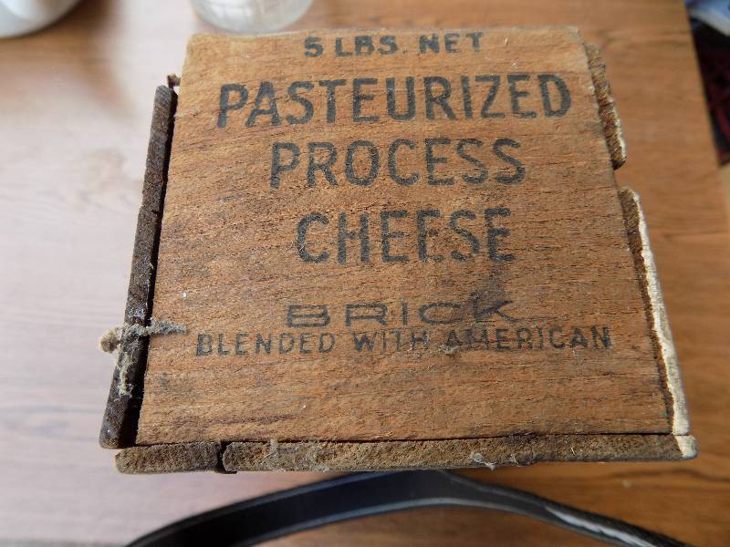 Antique Cheese Box