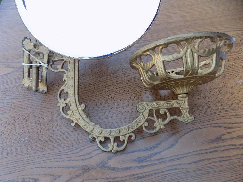 Vintage Oil lamo Bracket & Reflector