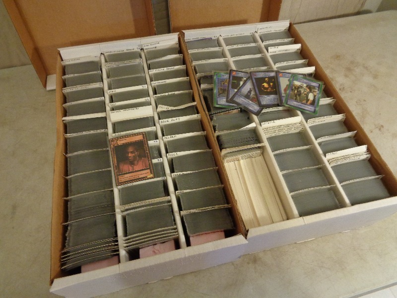 lot 8 image: HUGE Assortment of Highlander Swordmaster Collector Cards