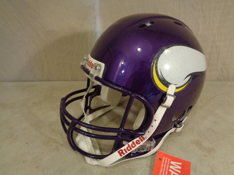 lot 13 image: New Minnesota Vikings Helmet
