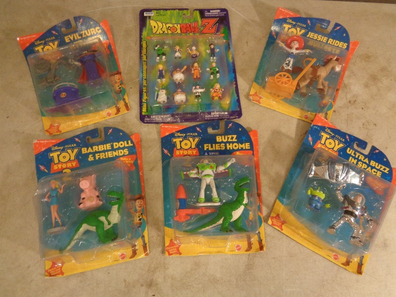 lot 21 image: New Collector Dragon Ball Z and Toy Story Toys
