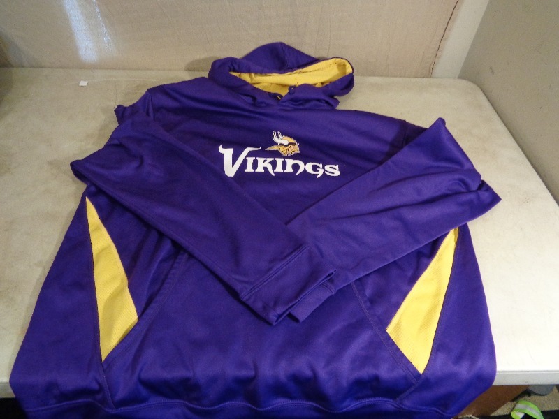 lot 41 image: Mn Vikings XL Sweatshirt