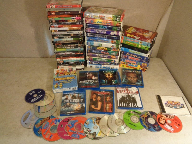 lot 49 image: DVDs, VHS, Blu Ray, Etc