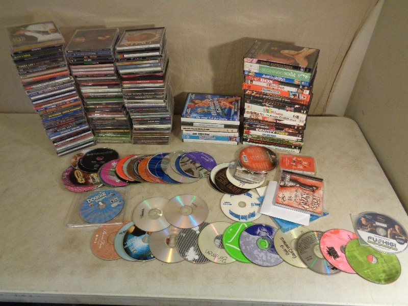 lot 50 image: Cds, DVDs, and More