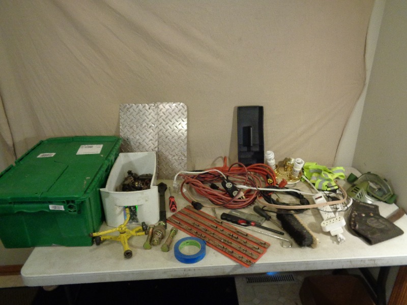lot 68 image: Extension Cords, Tools, and More